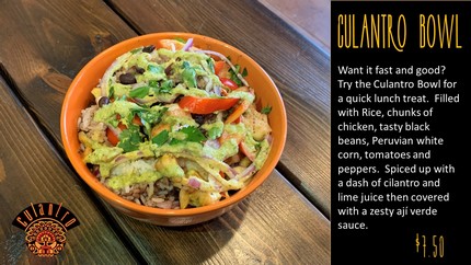 Special - Culantro Bowl